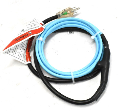 Pre-assembled Self Regulating Heating Cable 120V 30 Watts 6 ft 5JHSF-6-1