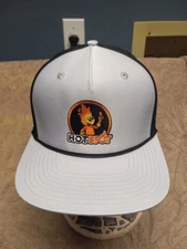 HOTSPOT HOT SPOT - GRAY & BLACK BASEBALL HAT 🧢 BY RIVERBED THREADS NEW