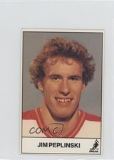 1983-84 ESSO Hockey Stars TV Cash Game No Tab Jim Peplinski 0q1p