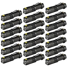 Lots Tactical LED Flashlight Military Grade Small Torch Ultra Bright Light Lamp