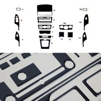 Innenraum Dekor Cockpit FüR Toyota Corolla 2007-2013 Limo Schwarz Optik 15Tlg
