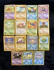 Vintage Pokemon Card Lot WOTC Base Set Team Rocket Bulbasaur Lapras Dark Kadabra