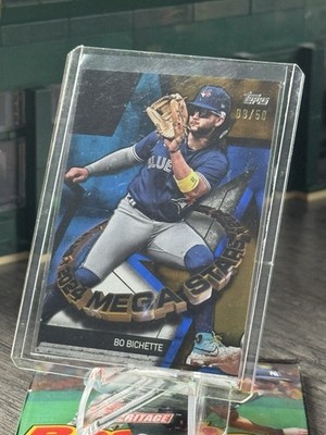 Topps 2024 Mega Stars Bo Bichette #TMS2-8 Serial 39/50 Toronto Blue Jays