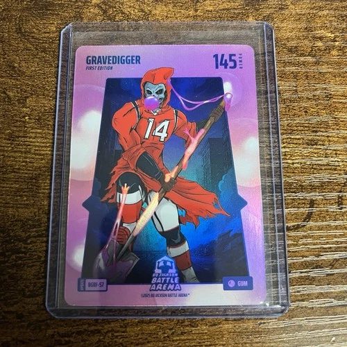 2025 Bo Jackson Battle Arena GUM Battlefoil GRAVEDIGGER - Stefon Diggs 145 power