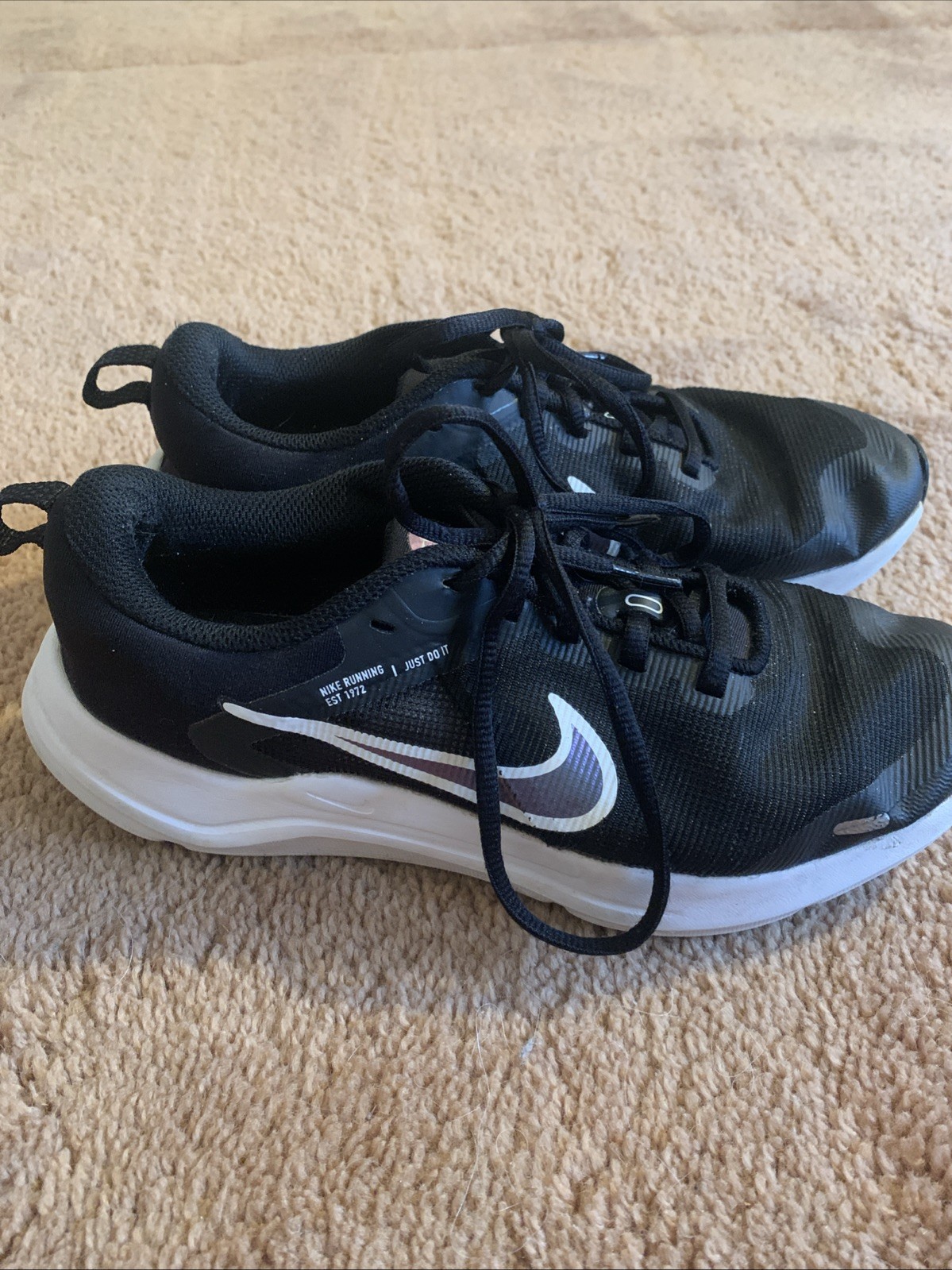With Purple Accents Running Shoes