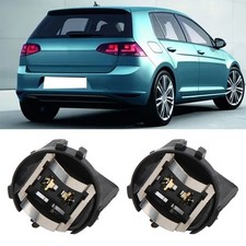 Doanas-Pair Of H7 Tail Lamp Bulb Holder Socket For Car Tail Light Installation