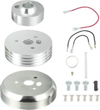 56 Hole Steering Wheel Polished Hub Adapter For Chevrolet Blazer Camaro C10 K10 56 Hole Steering Wheel Polished Hub Adapter For Chevrolet Blazer Camaro C10 K10