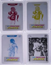 2024 Leaf Collective Football Jaxson Dart 1989 A Printing Plate 1/1 Set