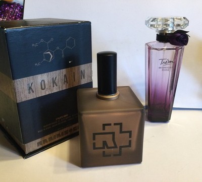 leere parfum flakons, Rammstein - Kokain, Lancome Tresor Midnight Rose, Sammeln
