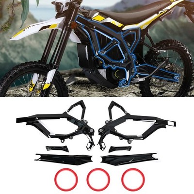 Gloss Black Frame Guard Fairing Body Kit Protectors For Sur-Ron Ultra Bee 23-26