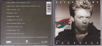 Bryan Adams - Reckless (CD )