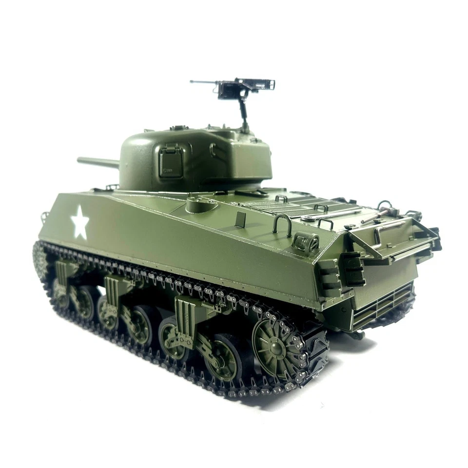 Mato 1/16 RC Almost Full Metal M4A3 Sherman Infrared Army Green 1230 KIT Tank - Image 3 of 4