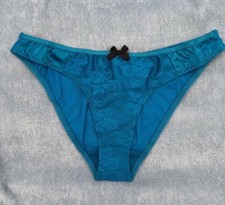 Brand New Sexy Turquoise Knickers Panties Size Uk 12