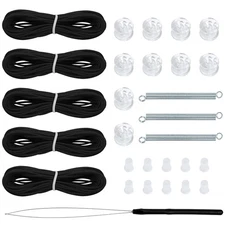 RV Blinds Repair Kit for Camper Window, Pleated RV Shade Repair Kit, Camper B