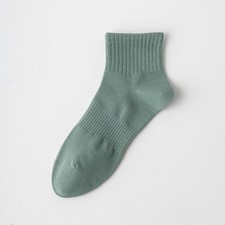 Breathable mesh men's thin solid color socks
