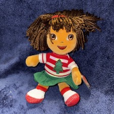 Ty Beanie Baby Holiday Dora - MWMT ( Dora Explorer Collection 2007)