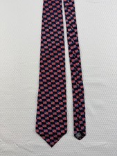 Vintage American Traditions USA Flag Silk Tie Patriotic Made in USA 1990s