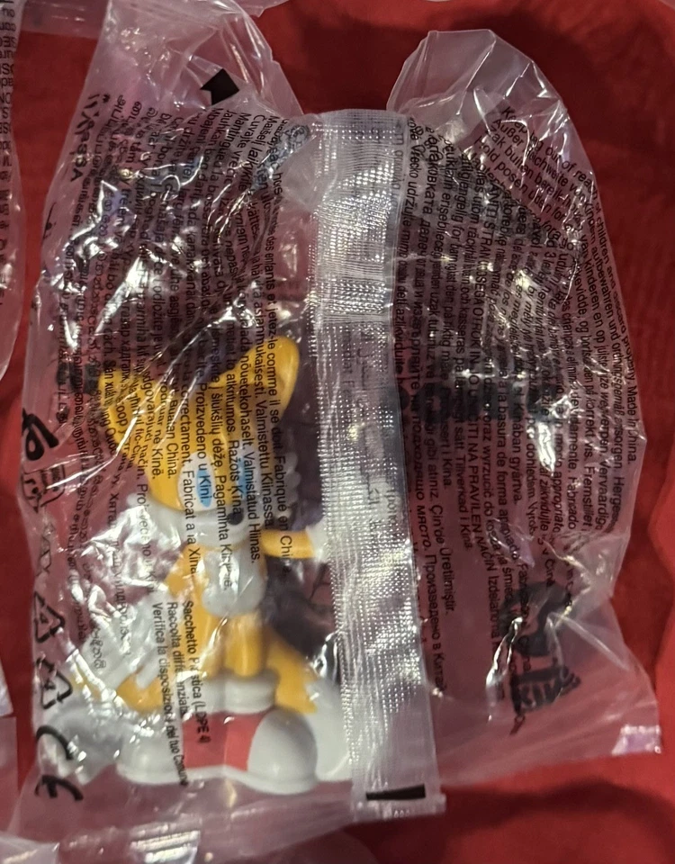 Juego completo de 6 juguetes Burger King Sonic The Hedgehog 2025 Foto 4 de 4