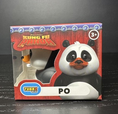 New 2025 TUBBZ Mini Universal Studios King Fu Panda ( PO ) Rubber Duck