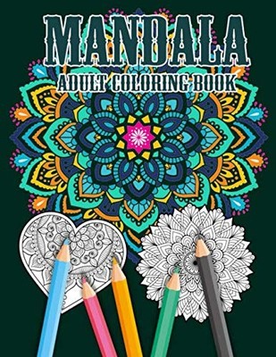 Mandala Coloring Book with 50 Detailed Mandalas for Relaxation and Stress Relief