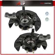 2Pcs Front Wheel Hub Bearing Knuckle Assembly For Toyota Matrix 2003-06 1.8L AWD