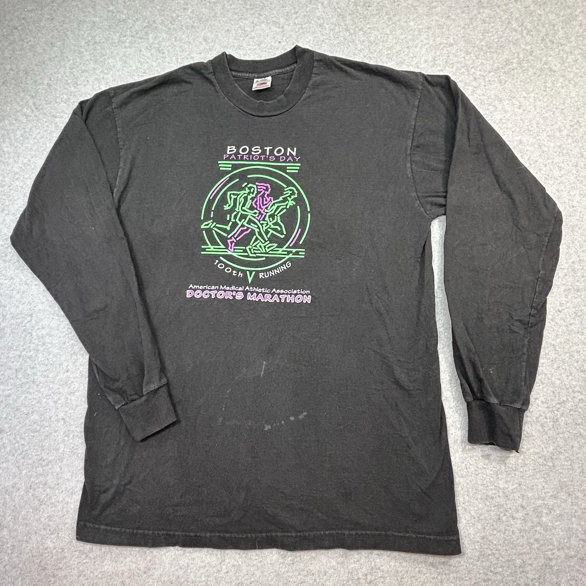 T-shirt Vintage Noir 10K Run & Turtle Trot Turtle Lake, Wisconsin - Taille XL - Style Années 90 Sport