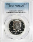 1964 Proof Kennedy Half Dollar PCGS PR 67 CAM #GA6-88