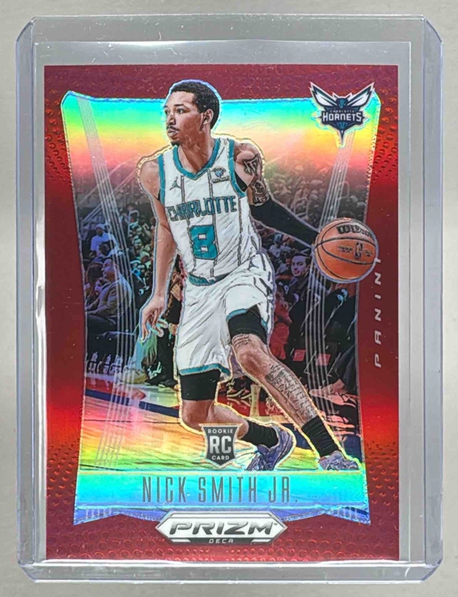 Nick Smith Jr. 2023 Panini Prizm Deca #66 Red Rookie RC /199