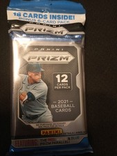 2021 Panini PRIZM Baseball HUGE Factory Sealed CELLO PACK-18 Cards!