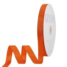 5/8 Inch x 100 Yards Orange Grosgrain Ribbon Craft Gift Wrapping Wedding Bow