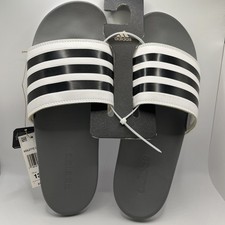 Adidas Adilette Comfort Sandals Gray Men  s Size 13
