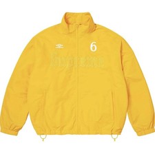 Supreme x Umbro Yellow Full Zip Track Jacket ...