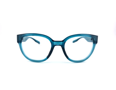 COSTA DEL MAR SALINA 06S9051-0853 SHINY TEAL CRYSTAL EYEGLASSES FRAMES 53-20-140