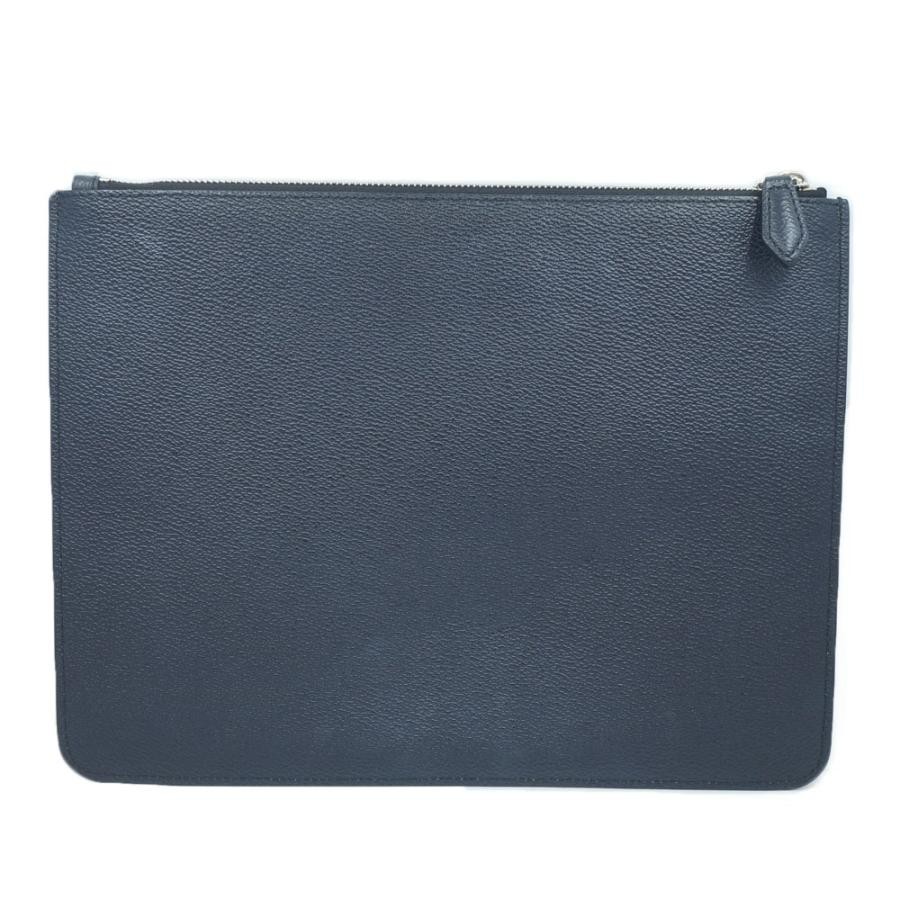 Givenchy Large Black Leather Pouch Monkey Motif V… - image 2