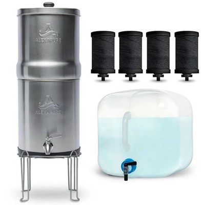 Alexapure Pro Ultimate Flow Water Filtration Kit (4 Filters) New In Box