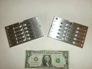 2" Panfish Soft Plastic Lure Aluminum Mold (Unknown Maker) - Used