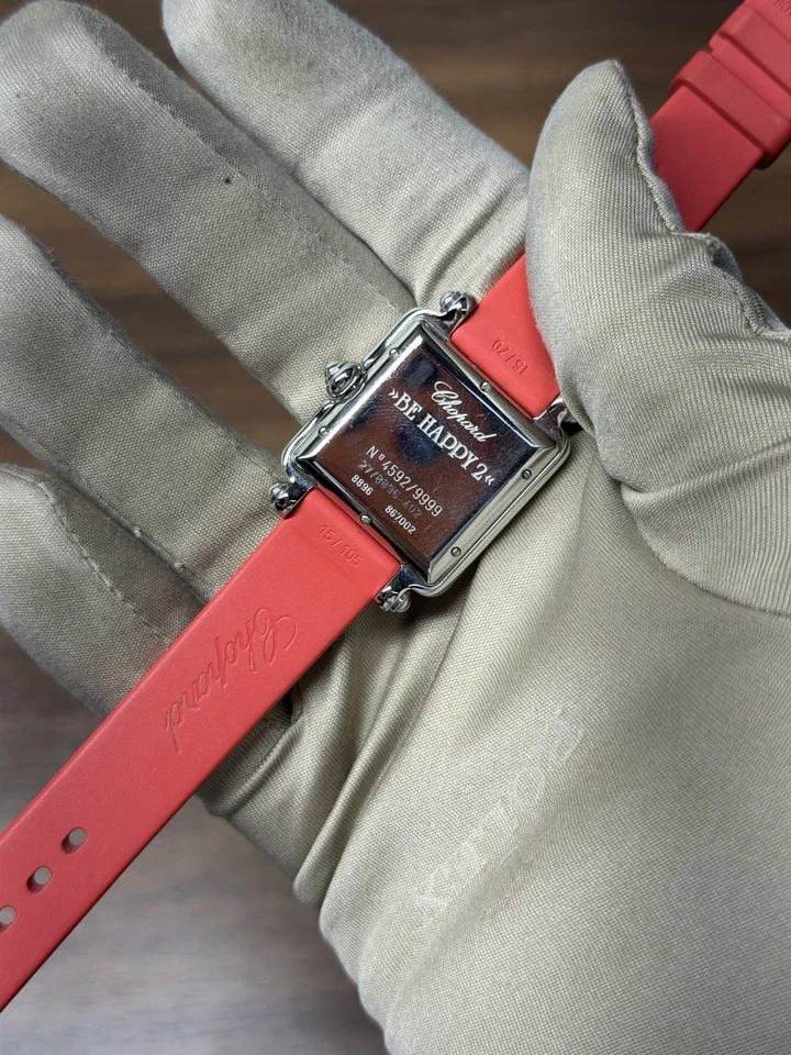 Chopard Happy Sport 2000 acero 27 mm, 27/8896-402, diamantes flotantes Foto 4 de 4