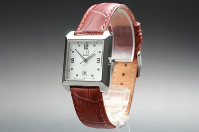[N MINT] Dunhill Cityscape 8005 Date Men's Qz Watch From JP T724