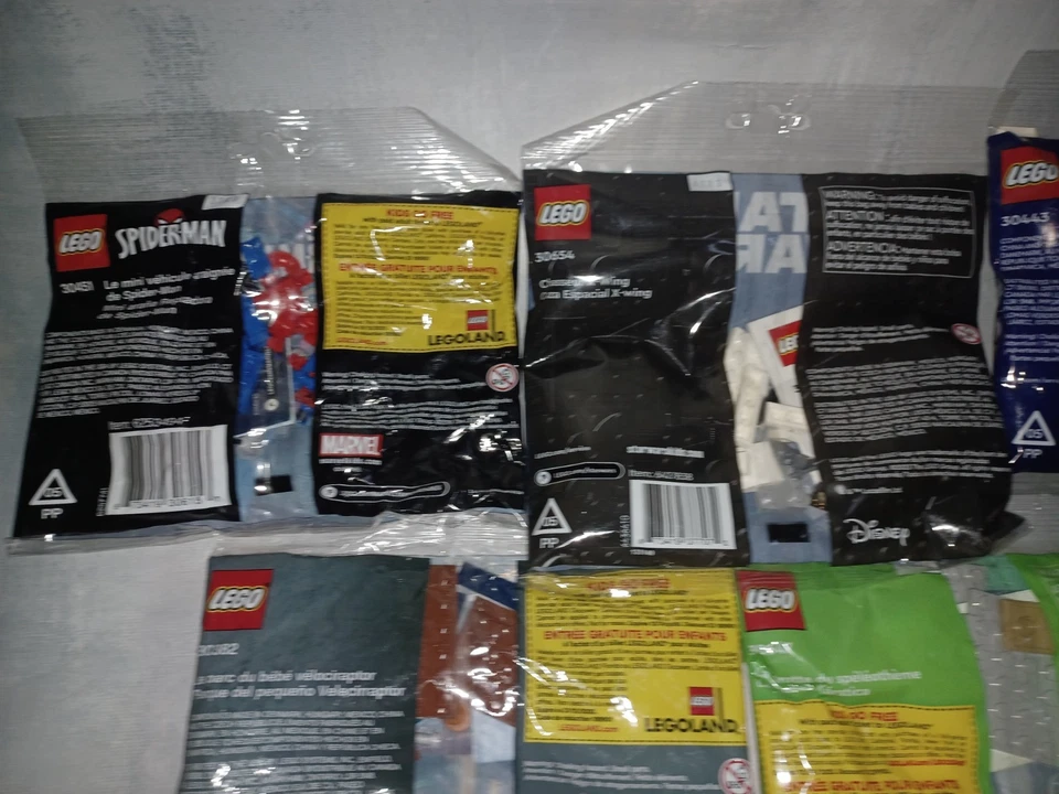 LEGO SEALED Polybag lot  *STOCKING STUFFER* MARVEL,STAR WARS,MINECRAFT, JURASSIC - Image 3 of 4