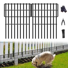 26 Panels No Dig Fence, 28ft L x 17in H Dog Digging Fencing Barrier, 1.2in ...