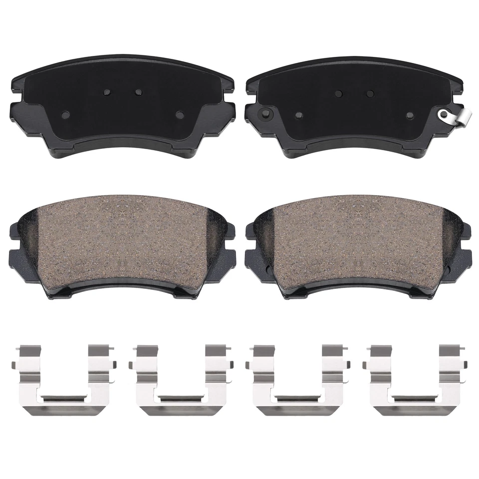 Pastillas de freno delanteras y traseras de cerámica para Chevy Camaro V6 2010 2011 2012 2013 - 2015 Foto 4 de 4