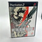 Metal Gear Solid 2: Sons of Liberty Sony PlayStation 2001 PS2 Complete w/ Manual