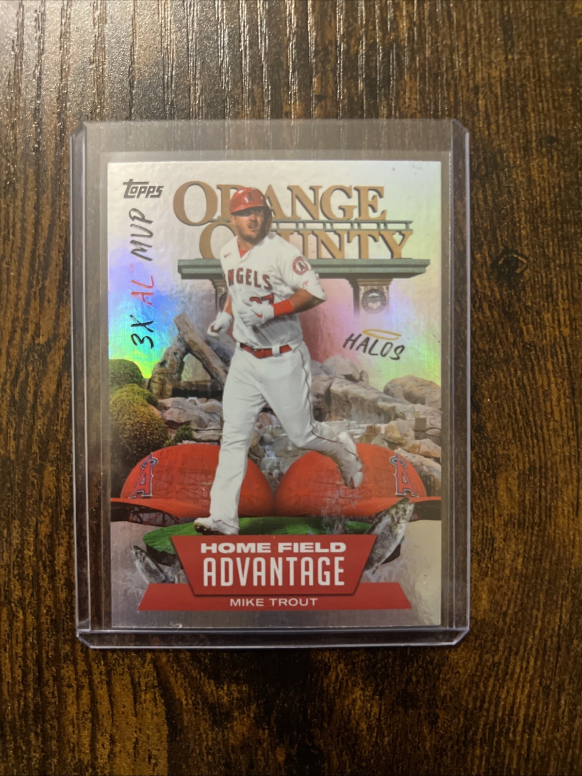 2022 Topps Series 1 - Home Field Advantage Mike Trout #HA-5