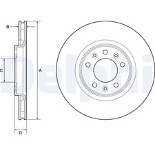 Bremsscheiben für Opel Vivaro C Zafira Life Peugeot Expert Traveller ab 16->