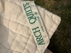 Arch Quilts Handmade Quilt 62x80 Trip Around World Pastel Floral Cottage Vtg — photo 4