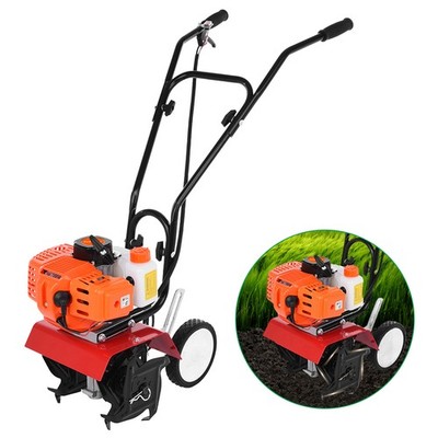 52CC Petrol Cultivator Rotavator Tiller Garden Allotment Soil Vegetable Patch