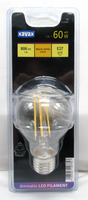 Xavax Led Filament Dimmbar E27 7W=60W 806Lm Warmweiß 2700K 447753