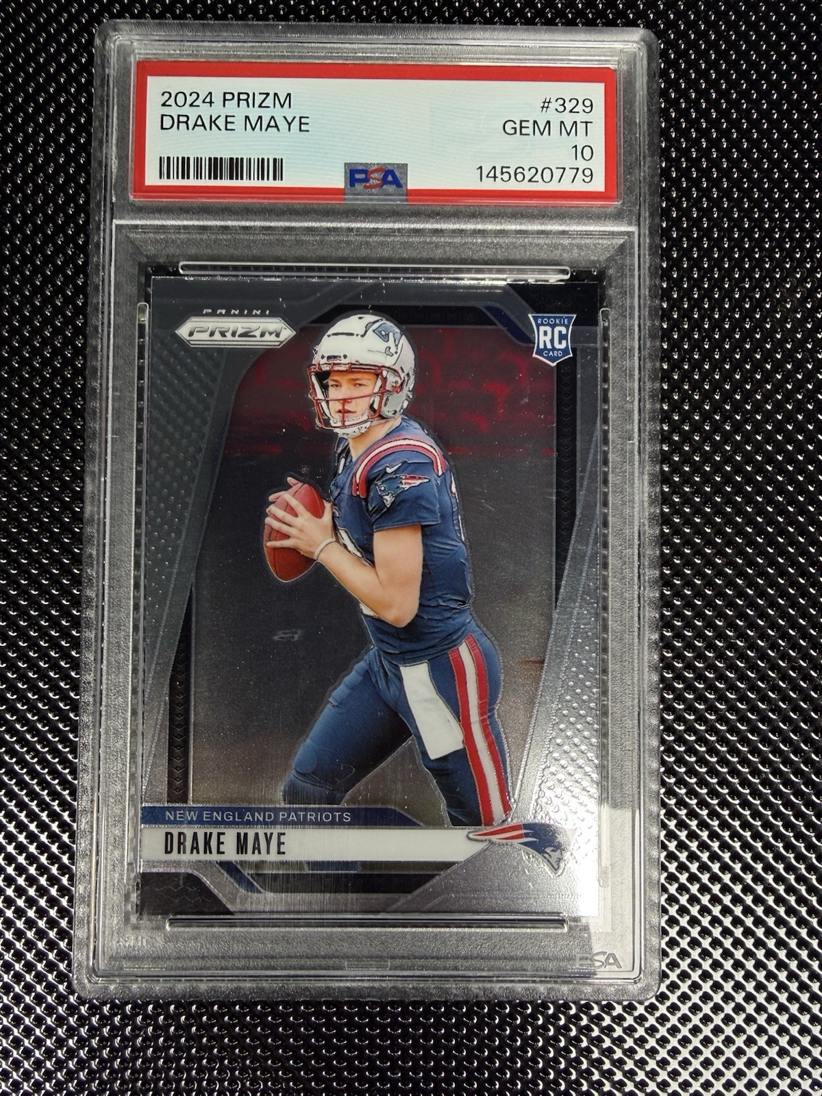 Drake Maye Panini Prizm #329 Base