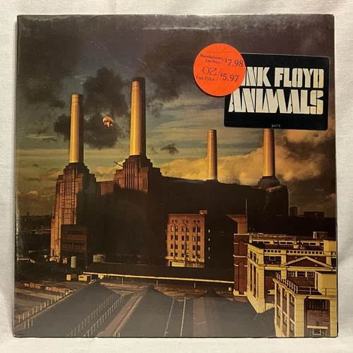 Sealed Pink Floyd Animals Vinyl LP First US Pressing Hype Sticker JC34474 X798