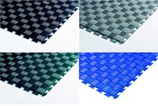 Extra Heavy Duty Interlocking 6½mm thick Vinyl Floor Tiles Large 450mm²